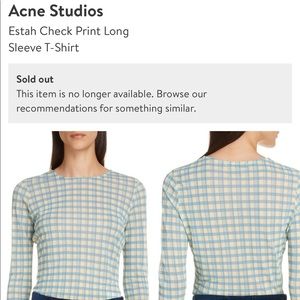 Acne Studios Estah Shirt
